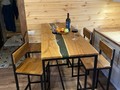 Барный стол и стулья LOFT для кафе